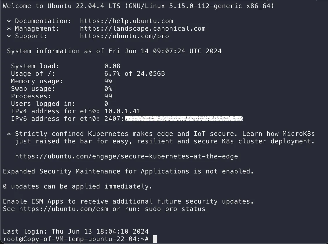 SSH Success