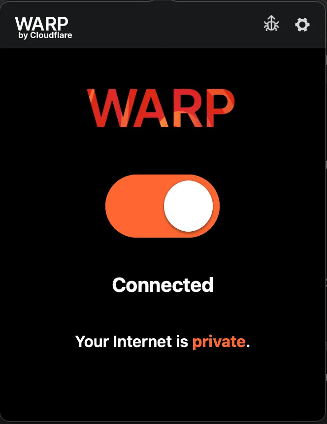 WARP by Cloudflare